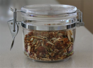 Lentil granola